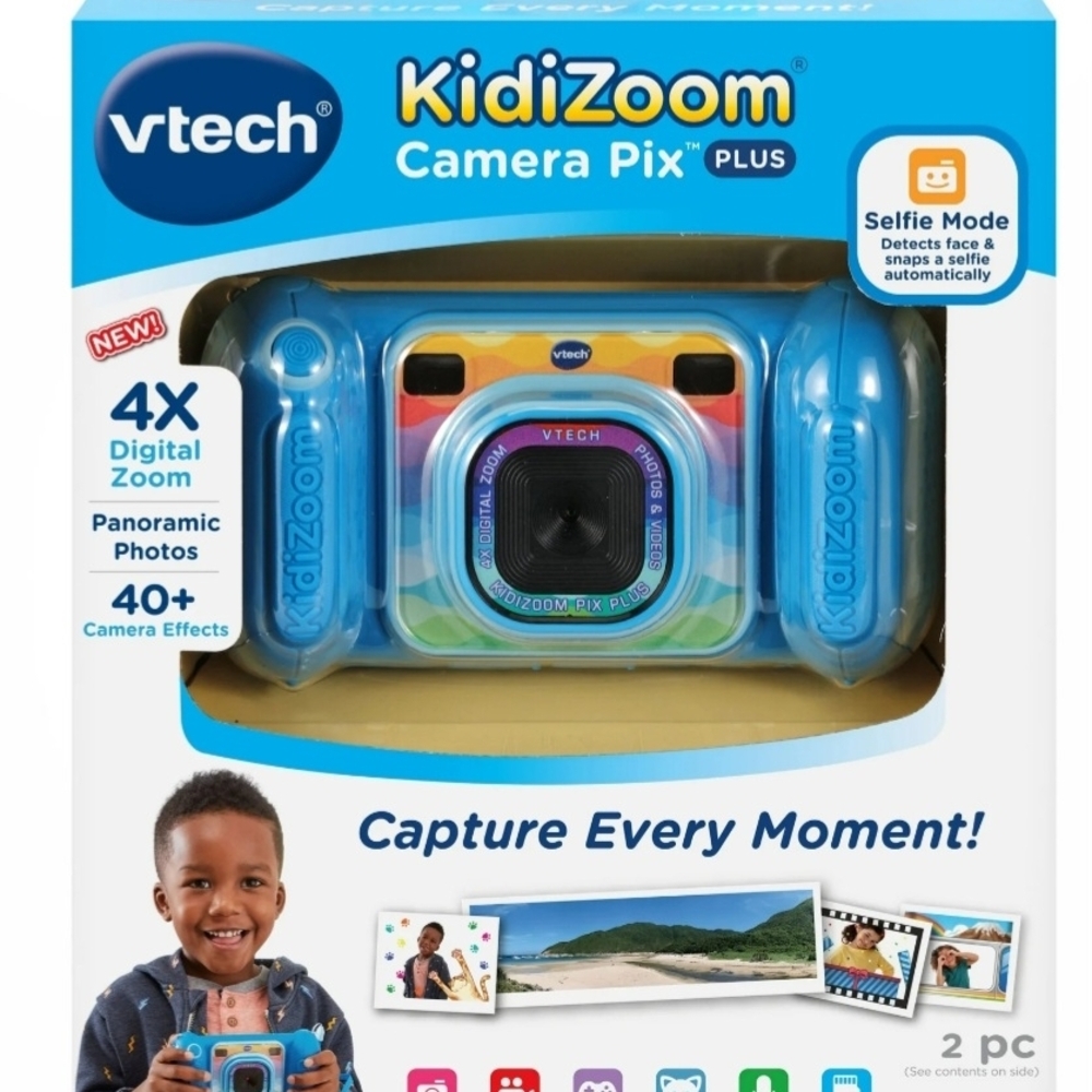 VTech KidiZoom Camera Pix Plus - Vibrant Blue